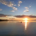 Tramonto sul lago Trasimeno