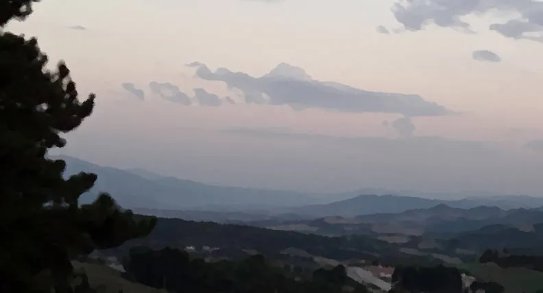 Panorama da Scheggia