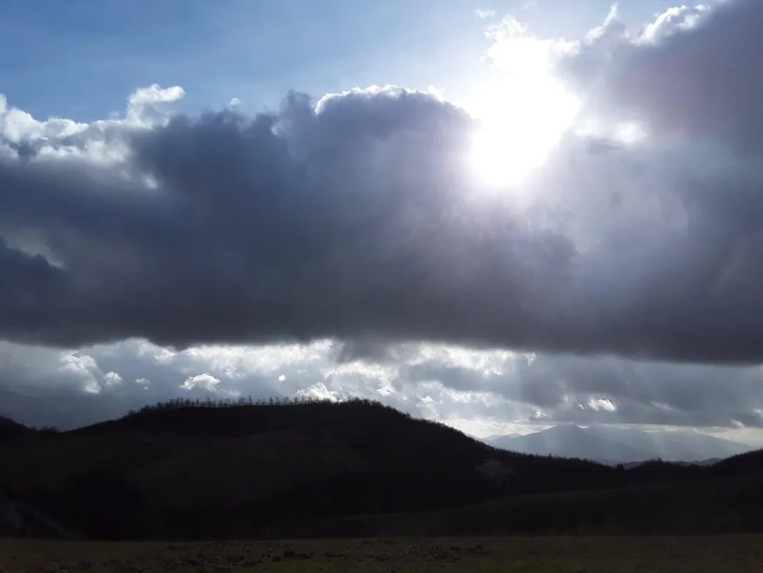 sole e nuvole